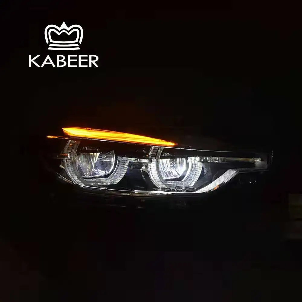 Налобный фонарь в сборе подходит для BMW 3 серии F30 2015 полный светодиодный Plug & Play