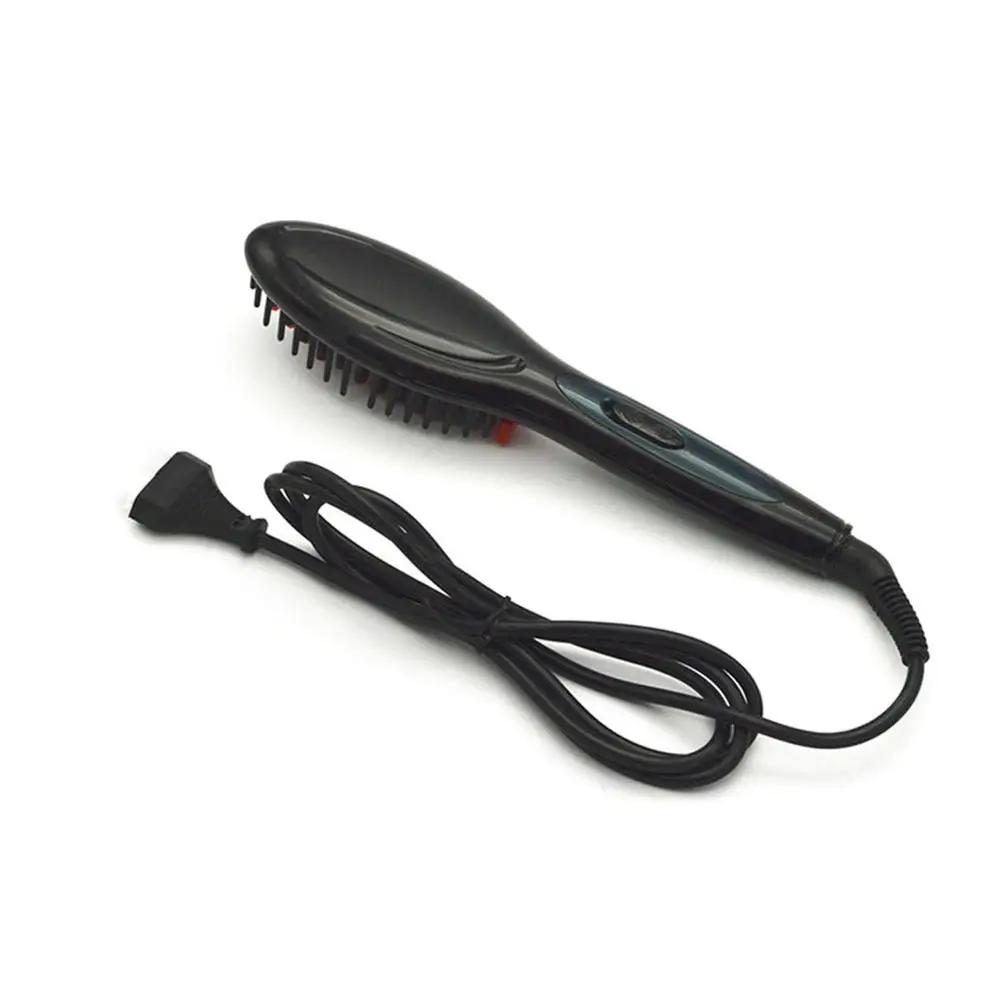 Straight Hair Artifact Straight Hair Comb Does Not Hurt Hair Ceramic Electric Plywood Straight Hair Hair Comb