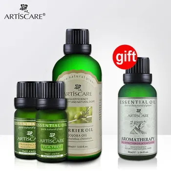 

Buy 3 Get 1 Gift Moisturize & Remove Acnes SET Tea Tree essentail oil + Jojoba oil + Frankincense Essential Oil Fade Acne Marks