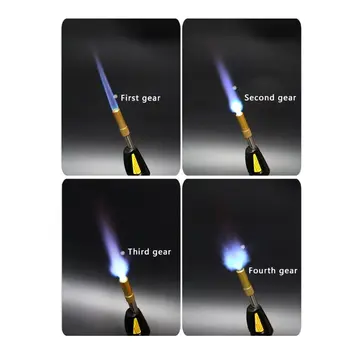 

Mapp Gas Brazing Torch Self Ignition Trigger Propane Welding CGA600 Burner Heating Tool
