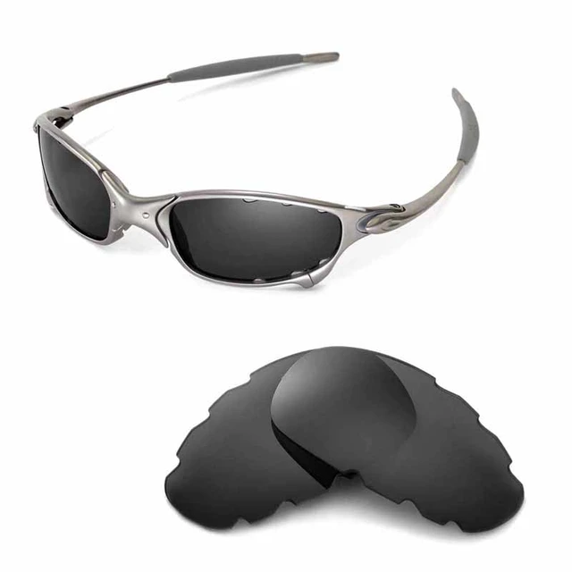 Walleva Transition/Photochromic Polarized Replacement Lenses for Oakley  Juliet Sunglasses 