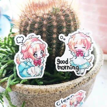 

20/40pcs Magical Fairy Female Cartoon Waterproof Sticker Notebook Skateboard Decoration PVC Stationery Stickers