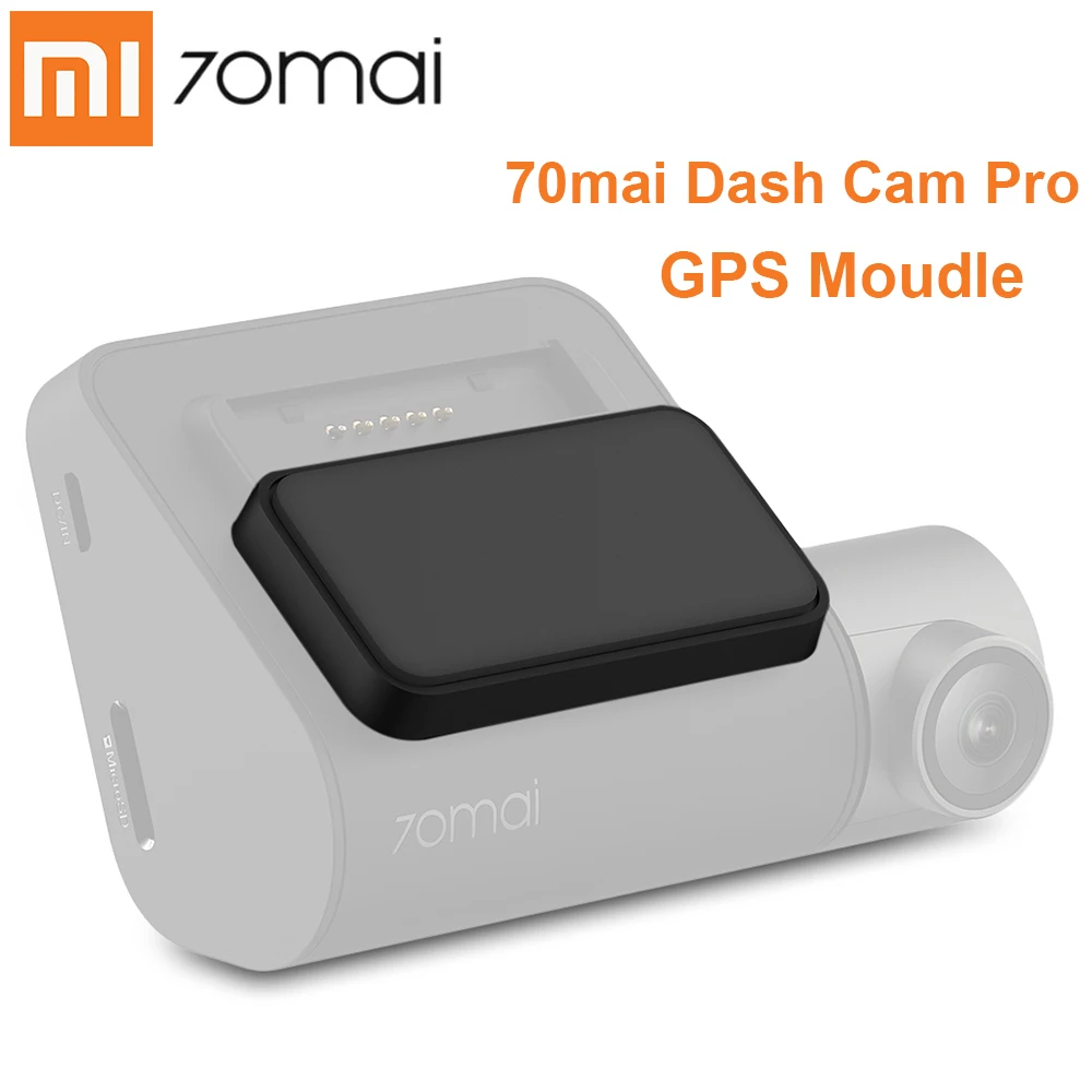 Skup Xiaomi 70mai kamera na deskę rozdzielczą Pro moduł GPS angielska wersja rosyjska na 70mai wideorejestrator samochodowy aparat samochodowy GPS ADAS elektroniczny pies funkcja