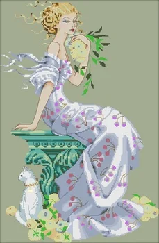 

25-MD-138 Counted Cross Stitch 11CT 14CT 18CT DIY Cross Stitch Kits Embroidery Needlework Sets