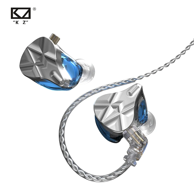KZ ASF Metal Earphones 10 BA Units HIFI Bass In