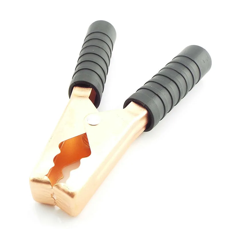 Alligator Clips Alligator Clip Adapter Test Hooks Clips Test Clip 200A 14cm Red Black Alligator Crocodile Clip Car Battery Clamps large Alligator Clips Connector Plug Power Car accumulator clip