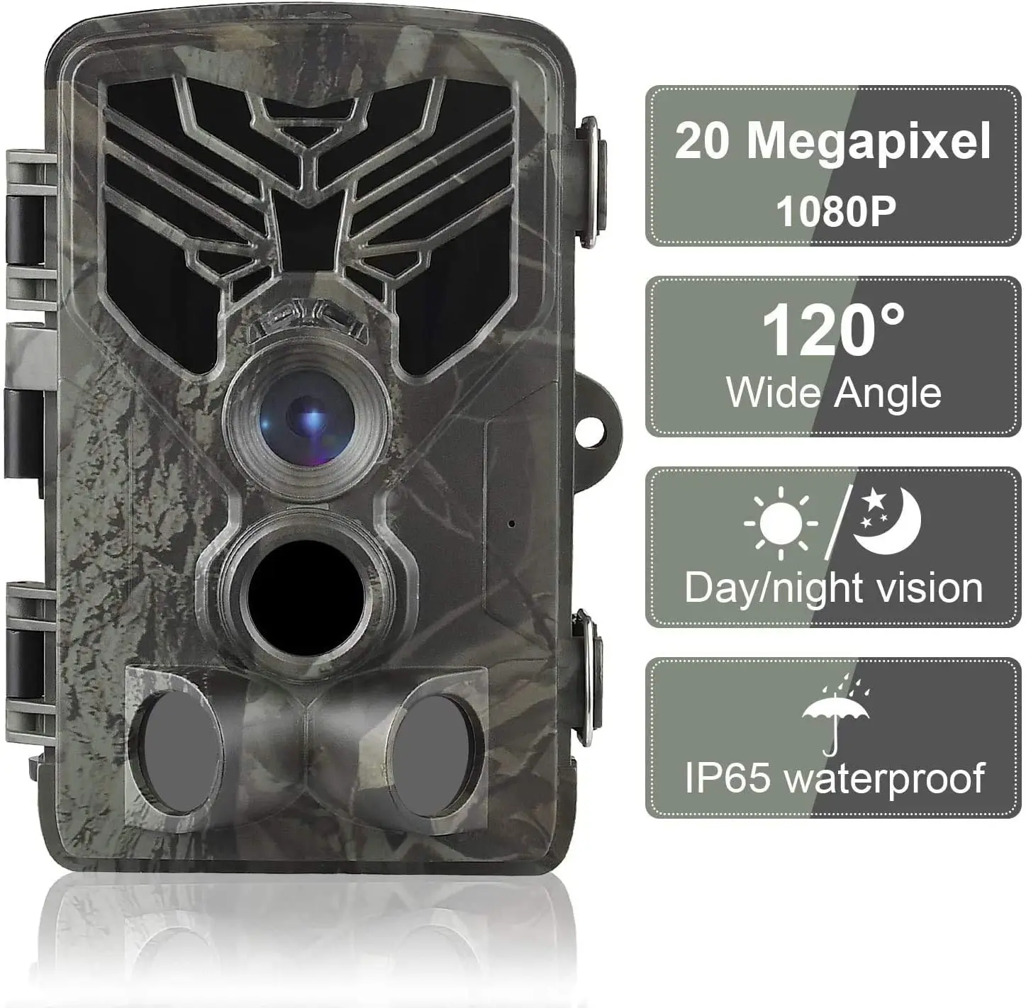 1080P 20MP HD Hunting Wildlife Camera Scouting Trail Cameras Wild Photo Traps PIR Motion Night Vision HC810A Cam Surveillance