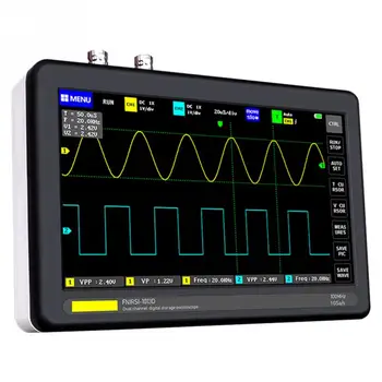 

Detecting 8MB Handheld Mini Pocket Sized Digital Storage Oscilloscope Set For Electronic Maintenance Engineering 2 Channel 1GSa