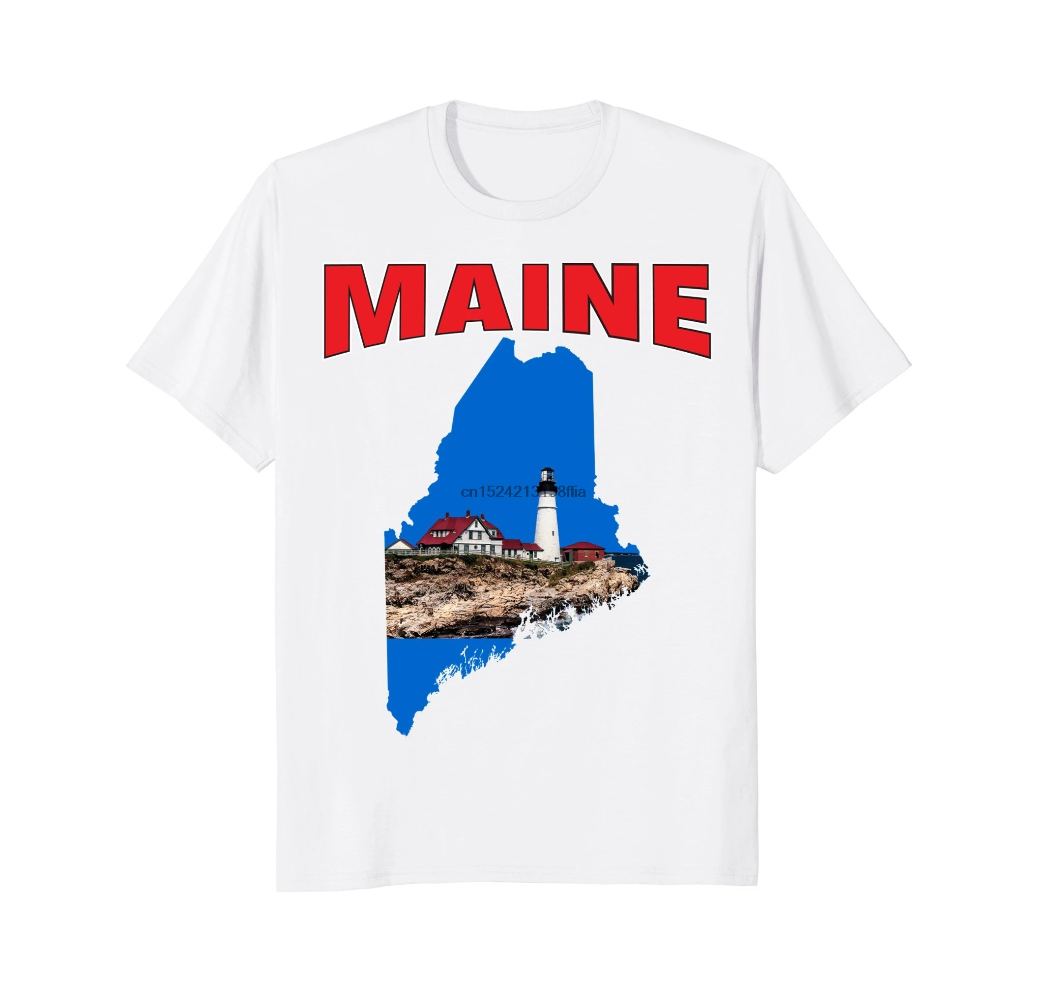 Maine ME State Lighthouse портландская рубашка для фар подарок |