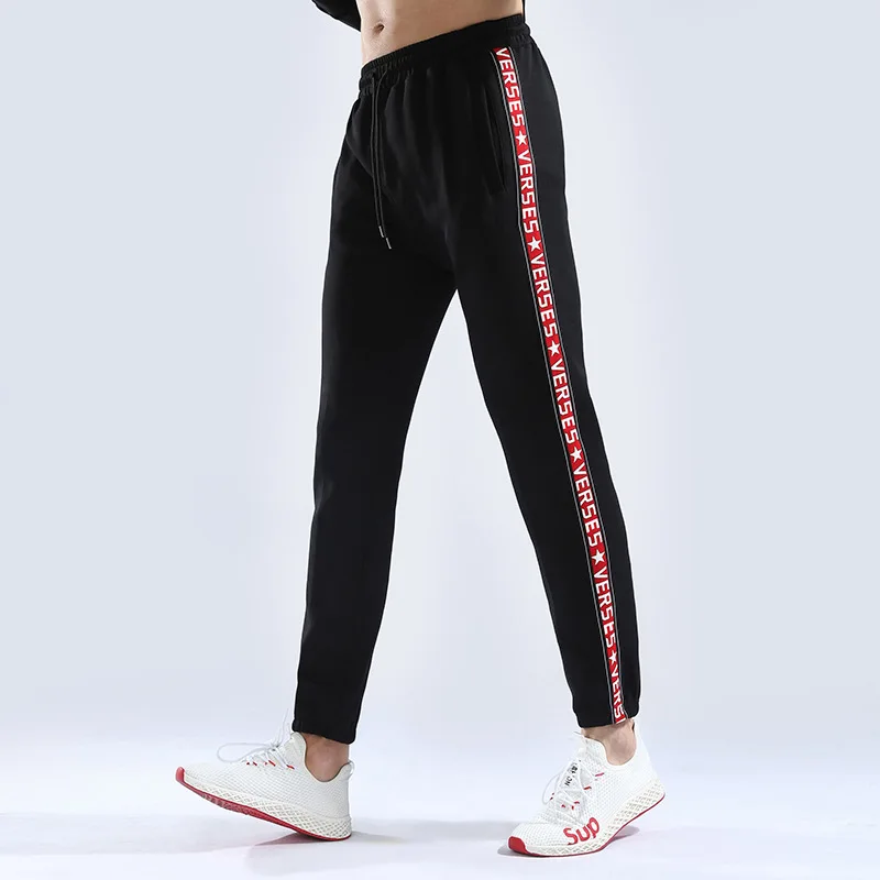 

Autumn Cotton Jogger Pants Men Casual Fitness Sweatpants Joggers Running training trousers Sport Pants Slim Stretch Track Pants