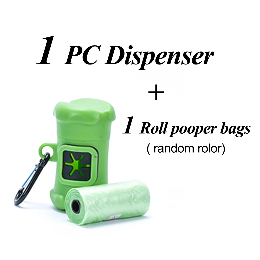 green-pg004 Аксессуары для собак Pet Pooper Scooper собака сумка принадлежности для домашних животных переносные мешки для отходов кошка Pooper PG004 - Цвет: green-pg004