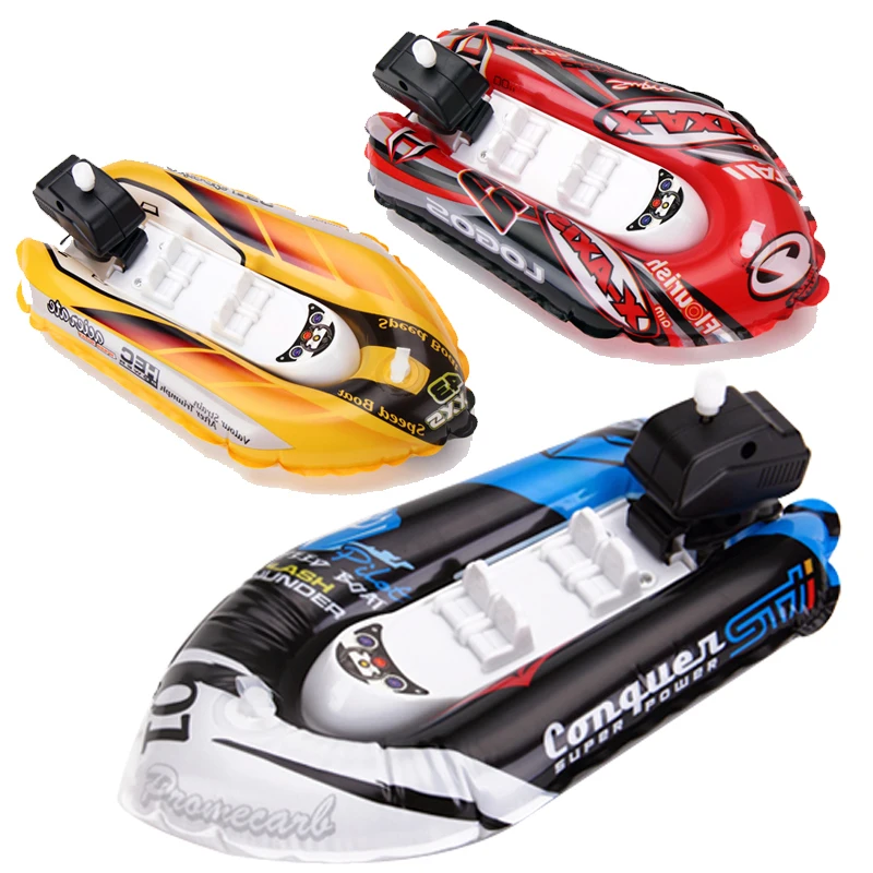 

Fun model kayak inflatable pull back kayak parent-child interaction educational toy children play water bath toy gift