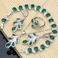 Silver-925-Jewelry-Sets-Green-Zircon-White-Crystal-Costume-For-Women-Stones-Leaves-Earrings-Rings-Necklace.jpg_200x200