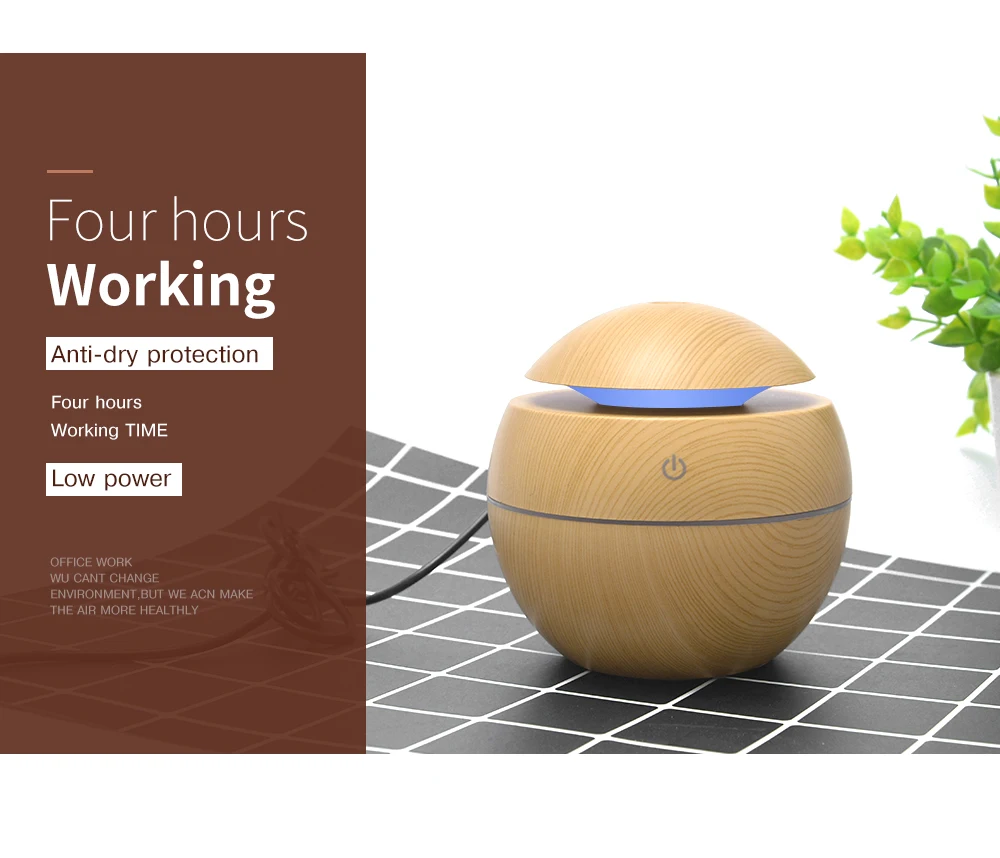 HUMIDIFICATEUR,YELLOWMini humidificateur USB'air électrique pour