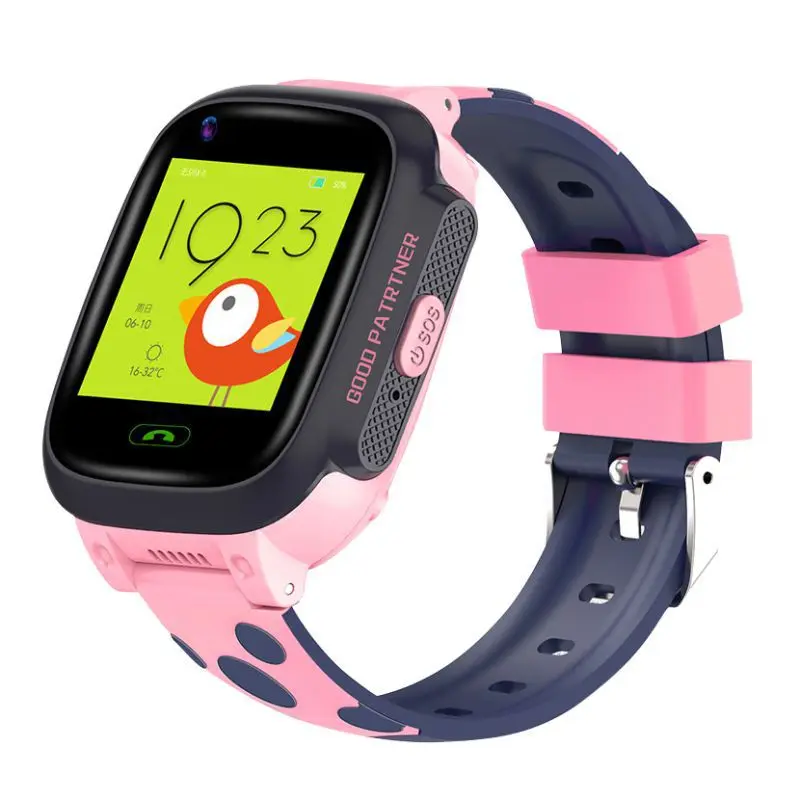 Children Smart Call Watch Support 4G SIM Card Wifi AI Voice SOS Help Extra 680mAh Long Standby Waterproof Watches