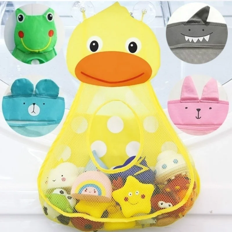 Детская ванна игрушки утка душ сумка для хранения большая сетка пляжная Ванна Portab складная сумка Baby Shower игры Reborn Baby Doll водные игры