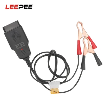 

LEEPEE Automotive OBD2 Battery Replacement Tool Auto Emergency Power Supply Cable Car Computer ECU Memory Saver Universal