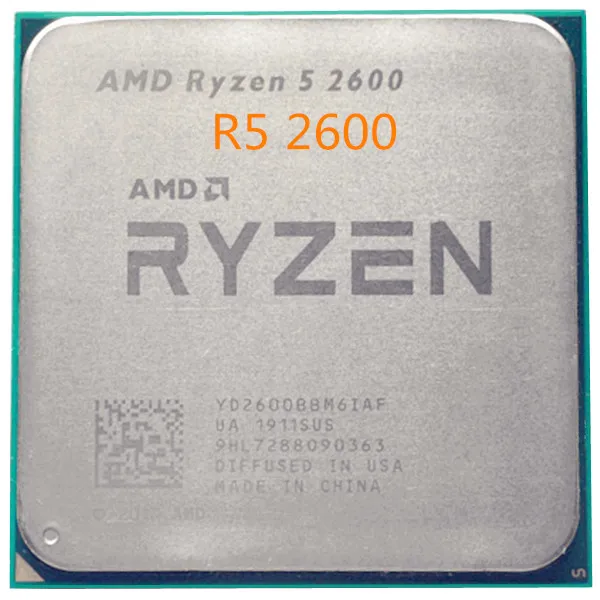 6-ядерный Процессор AMD Ryzen 5 2600 R5 de 3 4 ГГц 12-65 Вт YD2600BBM6IAF hembra AM4 | Компьютеры и офис