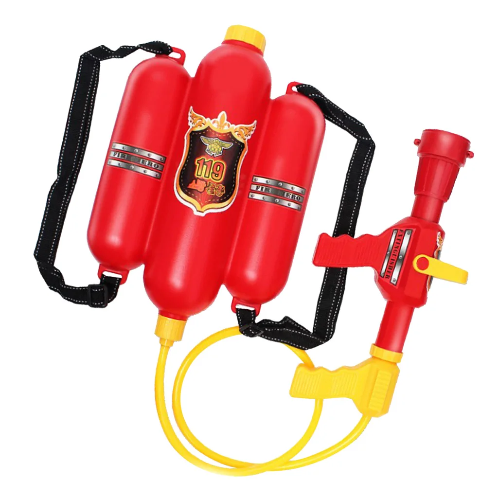Fireman Toys Backpack Fire Extinguisher Children Outdoor Water Toy, Beach Toy, Summer Toys, Bath Toy for Kids Gifts