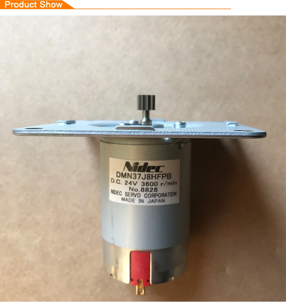 NIDEC сервопривод DC щеточный мотор DMN37 серии отдельно 8DGF типа DMN37J8HFPB DC24V 3600r/min, сделано в Японии