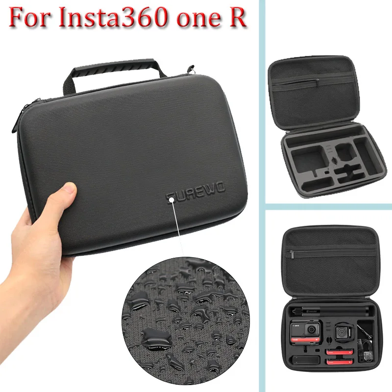 Для Insta360 ONE R Twin Edition Портативная сумка для хранения Insta 360 ONE R 360 mod/ 4k широкоугольный чехол для камеры аксессуары