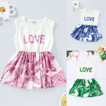 

Pudcoco USPS Fast Shipping 0-5Years Toddler Kids Baby Girls Summer Dress Princess Party Wedding Tutu Dresses New