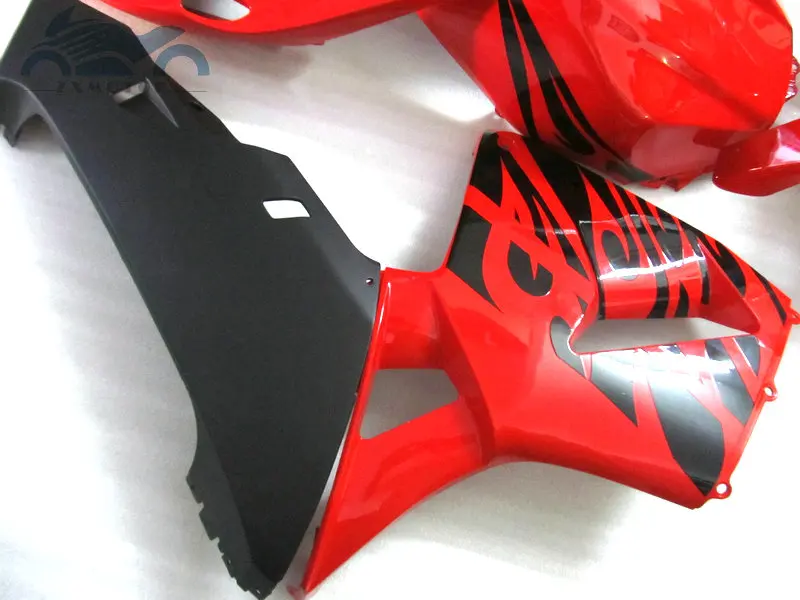 fit Инъекции обтекатель комплект Подходит для Honda CBR600RR 2005 2006 CBR 600 RR 05 06 soprts обтекатель наборы набор черно-красных корпусных деталей JK13