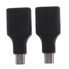 

The new mini USB male to USB female connector transfers data synchronization OTG adapter suitable for tablet PC mobile phone U