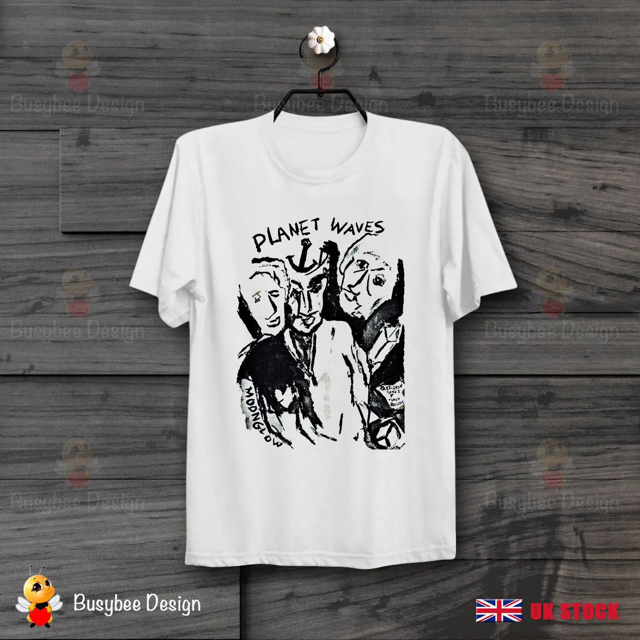 

Planet Waves Bob Dylan Folk Blues Rock Vintage Cool Unisex T Shirt B413