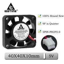 1 шт. Gdstime 5 в 40x40x10 мм 40 бесщеточный осевой DC тихий вентилятор