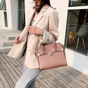 

new large-capacity shoulder bag elegant female bag classic generous female bag simple messenger bag hand bag bags hand bag