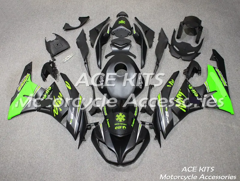 Мотоциклетный обтекатель abs, пригодный для kawasaki Ninja ZX6R 636 2009 2010 2011 2012 корпусные детали пресс-форм ACEKITS Магазин № 0174