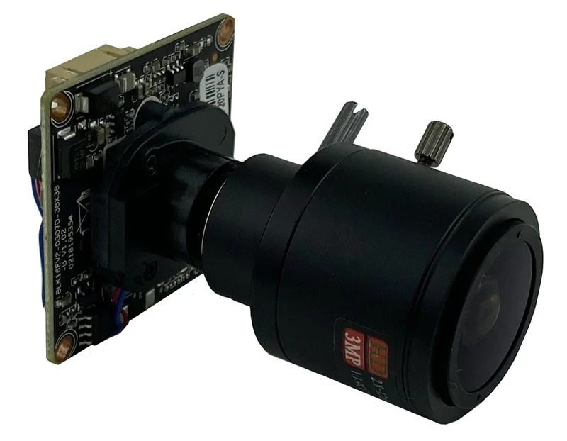 Панорама рыбий глаз Sony IMX307 + HI3516EV200 3MP H.265 IP модуль камеры плата 2 8 12 мм низкое
