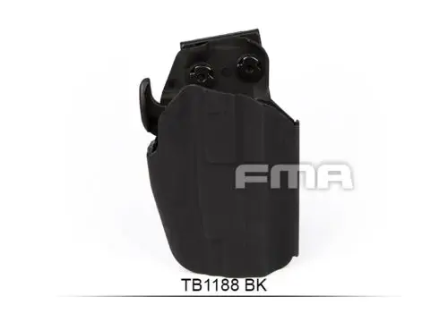 FMA Охота 579 GLS5 Glock мешочек для G17/22/37 HK45 M& P45 ремень SystemTB1188 - Цвет: BK