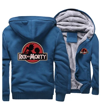 

Funny Graphics Rick And Morty Mens Hoodie 2019 New Fashion Brand Costume Male Harajuku Streetwear Clothing Thick Warm Coat Men