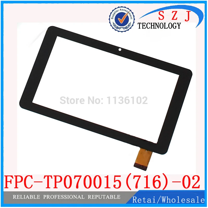 Origianl 7'' inch for Window N12 CHAMPION tablet pc touch screen panel digitizer FPC-TP070015(716)-02 MT70253-V0 Free ship |