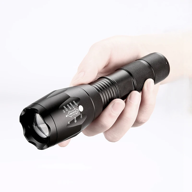 blacklight torch Z45 Led Flashlight Ultra Bright Waterproof MINI Torch T6/L2/V6 zoomable 5 Modes 18650 rechargeable Battery for camping tactical coast flashlights