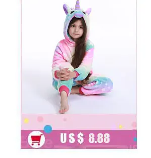 Kigurumi Stitch Kids Pajamas Unicorn Pajamas For Children Animal Cartoon Blanket Baby Costume Winter Boy Girl Licorne Onesie