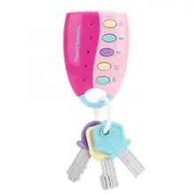 Электрический симулятор музыкального автомобиля замок ключ ролевые игры музыка дистанционное управление игрушки Ранние развивающие игрушки для детей Детский подарок