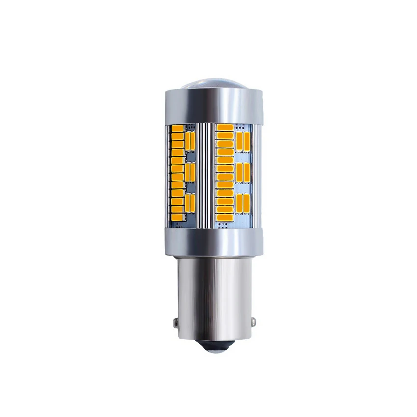 

1156 P21W PY21W 7440 W21W T20 4014 105SMD Canbus НЕ Hyperflash светодиодный светильник для обратный сигнал поворота светильник