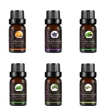 

IMIEUX 10ml Essential Oils Kits Diffuser for Aromatherapy Fragrance Rose Lavender Tea Tree Eucalyptus Lemon Orange Vanilla Set