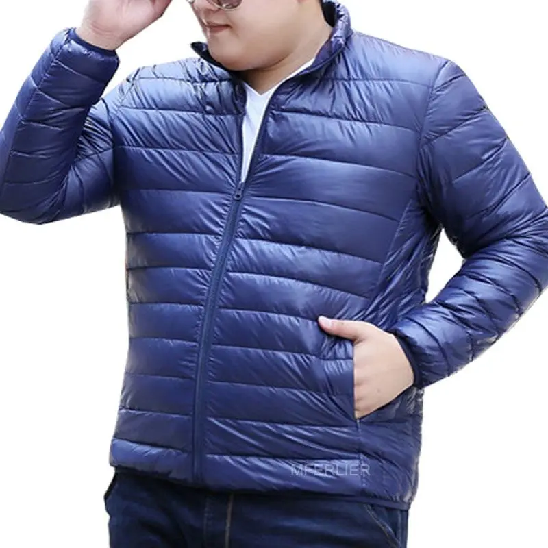 Autumn Winter Men Jackets 9XL Bust 160cm 5XL 6XL 7XL 8XL Plus Size Coat 4