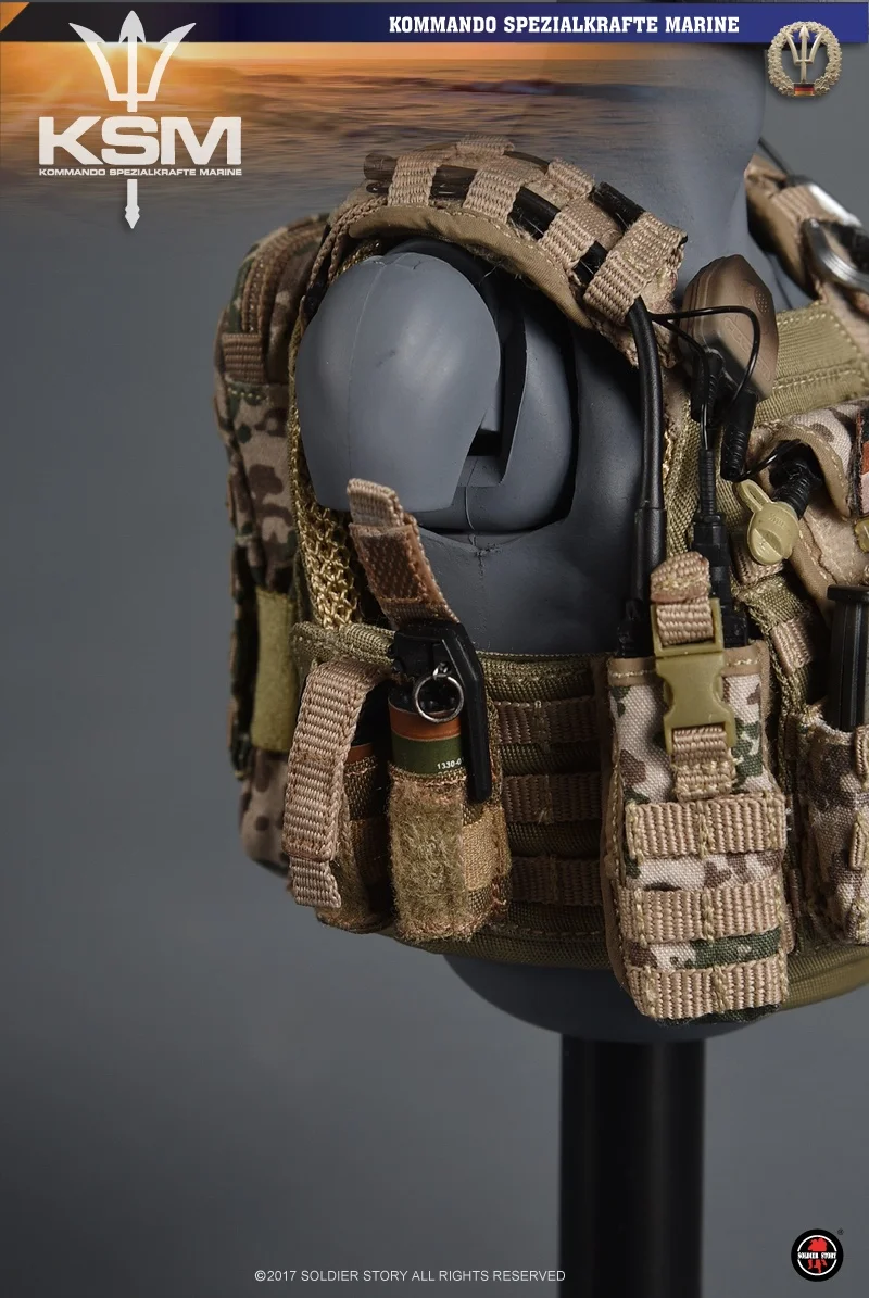 Soldier Story SS104 1/6 Германия Spezialisierte Einsatzkrafte Der Sea KSM VBSS Soldier фигурка героя коллекции