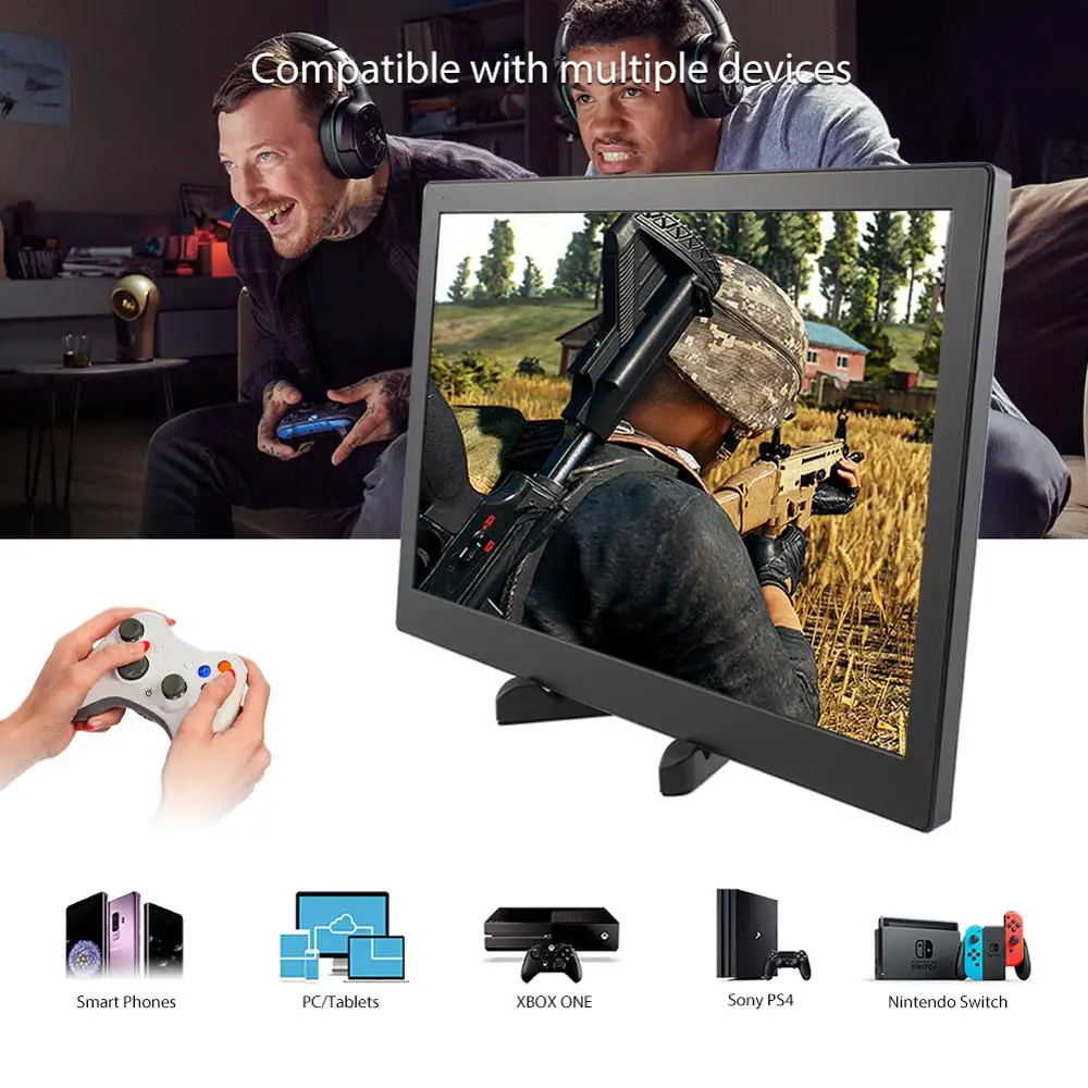15,6 ''портативный монитор 1920x1080 HD ips 15,6 дюймов светодиодный дисплей с разъемом HDMI type C компьютерные мониторы с сенсорным экраном