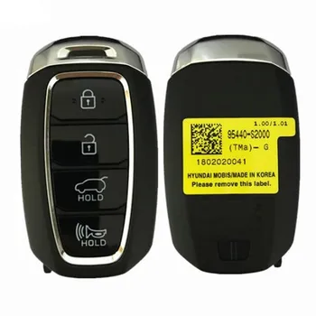 

For Hyundai Santa Fe 2019 Genuine Smart Remote Key 4 Buttons 433 MHz 95440S2000 Automotive Intelligent Key Assembly