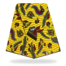 Анкара ткань Настоящая Африканская ткань с восковой печатью ткань торговля африканская ткань с принтом африканская вощеная ткань принтом для платьев Анкара