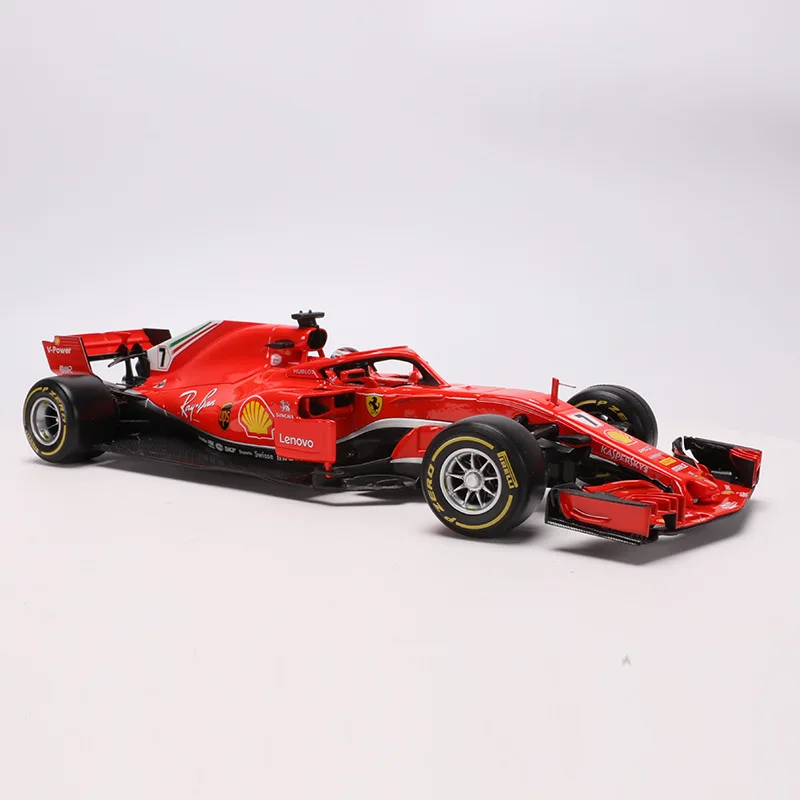 Bimeigao Феррари F1 формулы модель гоночной машины Sf71-h 1: 18 модель сплава модель гоночной машины