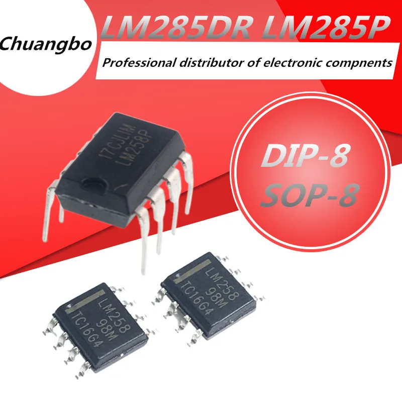 10 шт./лот LM258 LM258P DIP-8 LM258DR SOP-8 усилители IC spot | Электронные компоненты и