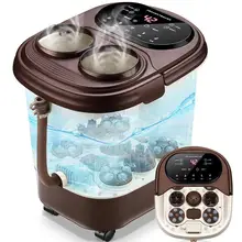 Ножная ванна, баррель, домашняя температура, Wu Hao с абзацем, автоматический массаж, умывальник с подогревом, электрическая массажная машина для ног a
