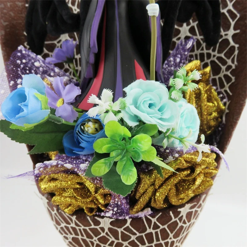 Maleficent модель Фигурка Игрушка с искусственными цветами букет Коллекция игрушки украшение дома Рождественский подарок на день рождения
